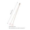 Evemodel 30pcs Pre-soldered Micro Litz Wire Warm White SMD 0603