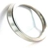 FVLFIL Punjabi/Sikh Stainless Steel Kada/Kara for Men/Women Internal Diameter 6.2
