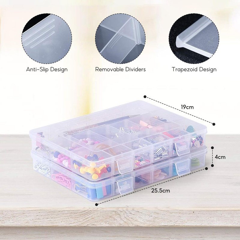 YWKJDDM Snack Box with Compartments, 2 Pcs Snack Box, Snackle