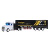 Container Truck Toy High Simulation Extended Carriage Container Trailer Model