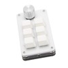 6 Key One Handed Mechanical Keyboard with Knob Wired Plug