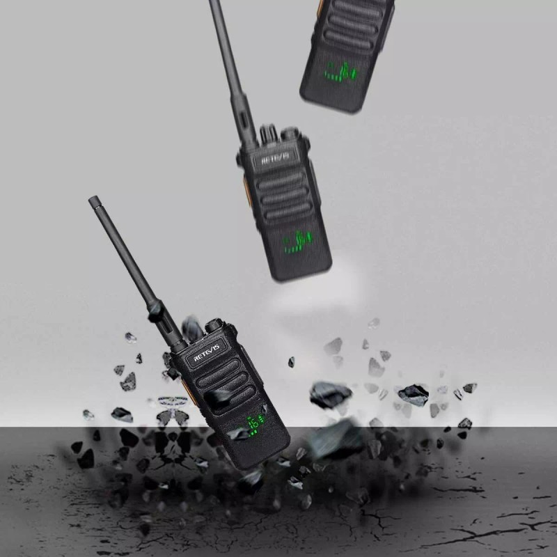 Retevis RT86 Walkie Talkies UHF430-440MHz 10W 2600mAh Two Way Radios