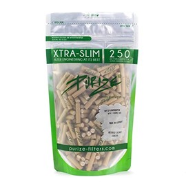 PURIZE STONEBORN Xtra Slim Activated Carbon Filter - Brown (Pack of 250)