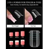 Poly Gel Nail Forms Kit For Toes and Fingers, EBANKU