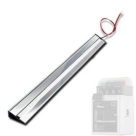 JUUPINE Upgraded Magnetic Light Bar High Gloss Ambient White Light for BambuLab X1C/X1E/X1 3D Printer Internal Lighting LED Light Bar, 5V 0.3A LED Light Bar, Magnetic Adsorption Installation