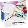 OHPHCALL 3pcs Eyelash Extension Kit Grafting Face Models Realistic Practicing