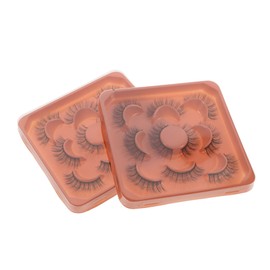 TOVINANNA Voluminous Curl Eyelashes Lash Extensions Natural Look False Lashes Wispy Compact Clusters for Eyes