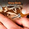 Wood Carving Tools Kit - 12 Pcs Super Sharp and