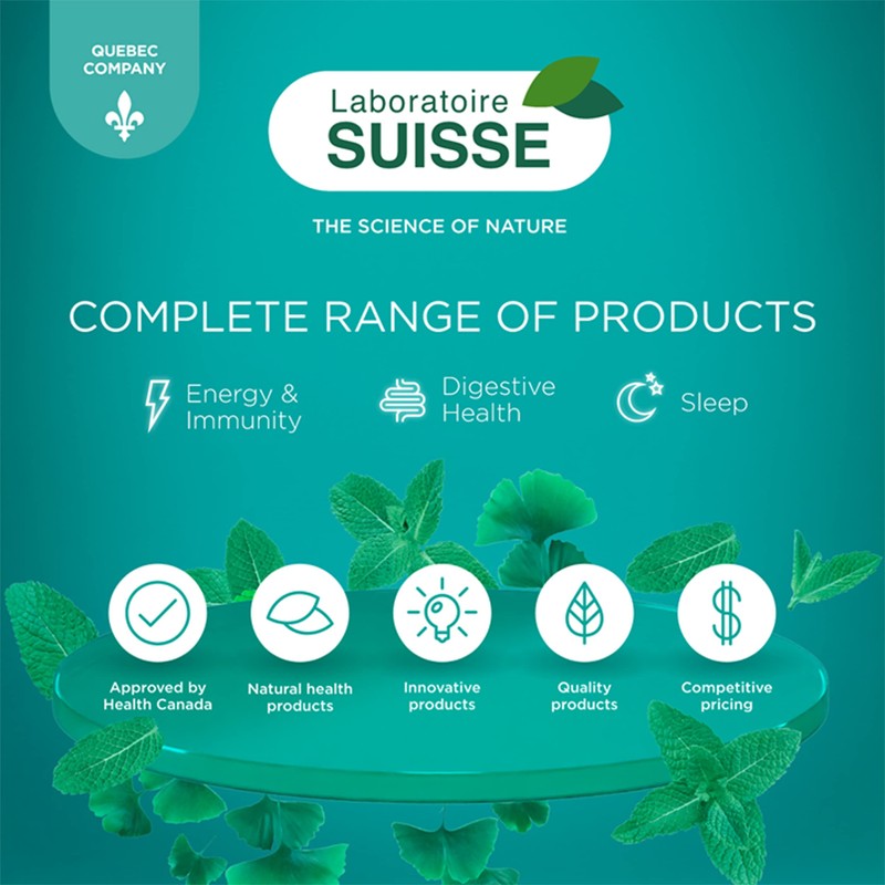 Laboratoire Suisse Probiotic 12 Billion – Healthy Gut Flora –