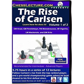 Chess Lecture The Rise of Carlsen - 2 DVDs Volume 100