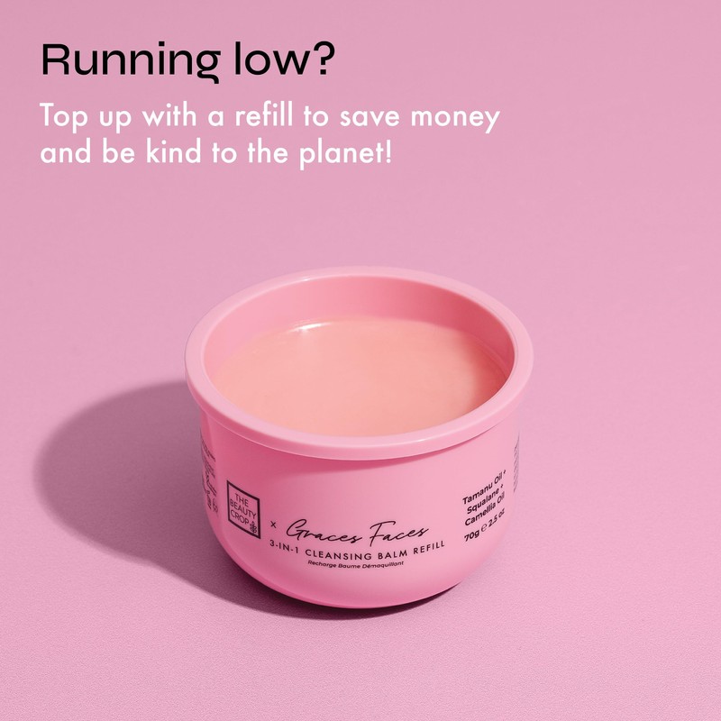 The Beauty Crop Graces Faces Refillable Cleansing Balm - Nourishing