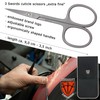 3 Swords Germany | Curved Cuticle Scissors, Dead Skin Scissors,