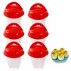 6 PCS Eggs Cooker, Silicone Egg Boil, Hard Boiled Eggs