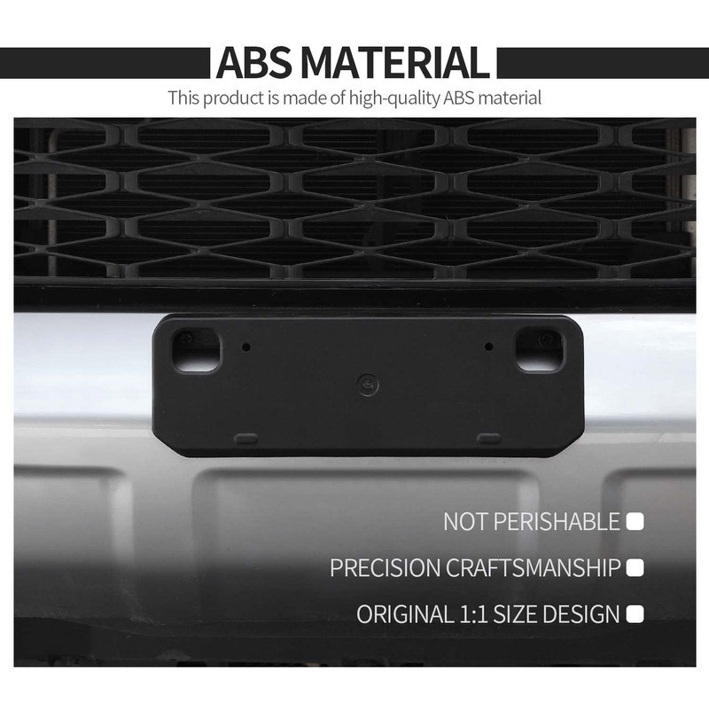 Voodonala for Toyota 4Runner 2010+ Front Plate License Bracket Front