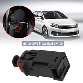 EMSea Brake Light Switch Compatible with Vauxhall Compatible with Opel Adam Astra H Corsa D Corsa E 6240180 6240328 4-Pin Connector