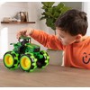TOMY Monster Treads Lightning Wheels - John Deere Tractor -