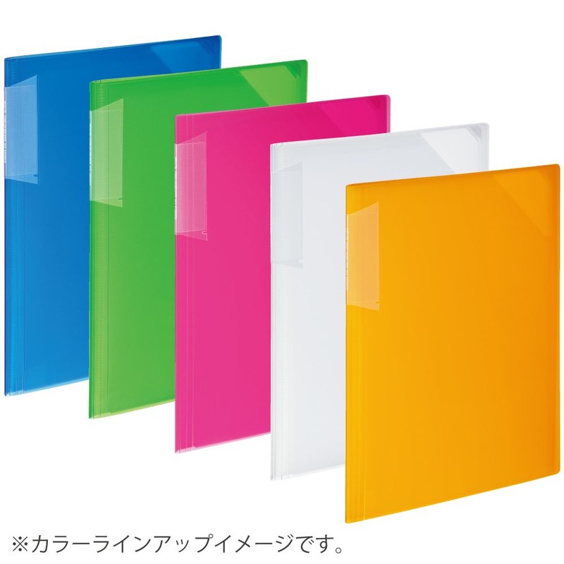 Kokuyo File Clear Holder Book Novita Fixed A4 6P Transparent