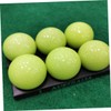 BESPORTBLE 6pcs Golf Fluorescent Ball Lighted Luminous Balls Training Aid