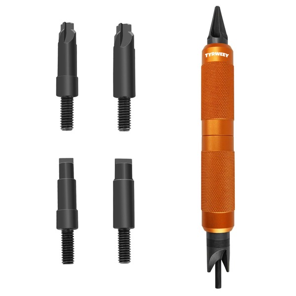 TYRWEEY Case Prep Multitool, Case Chamfer Deburring Tools for Reloading,
