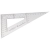 okhobby 2 Pack Triangle Ruler, Acrylic Scale Architectural Drawing Drafting