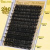 TMIELYBS Fluffy Lash Clusters Kit 16-22mm Long Cluster Eyelash Extensions