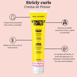Strictly Curls Curl Envy Perfect Curl Cream 177ml 2pack Por Marc Anthony True Professional