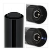 Relaxdays Salt and Pepper Mill, Set of 2, Stainless Steel,