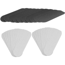 SAFIGLE 20Pcs Foot File Refills for Dead Skin Removal Manual Pedicure Papers Durable Foot Care Supplies for Callus Treatment and Smooth Feet