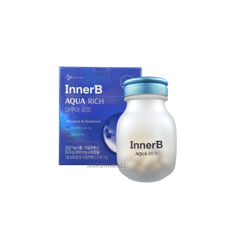 CJ 이너비 아쿠아리치 더블업 600mg x 56캡슐 CJ Inner B