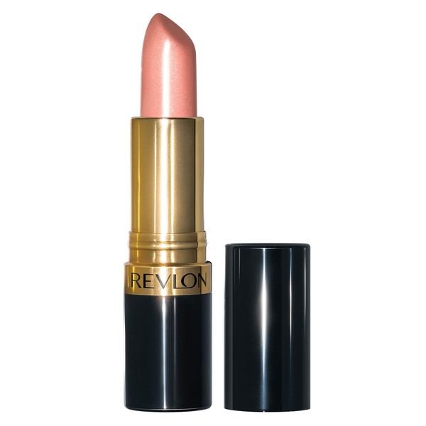Revlon Super Lustrous Lipstick, High Impact Lipcolor with Moisturizing Creamy Formula, Infused with Vitamin E and Avocado Oil in Pink Pearl, Silver City Pink (405)