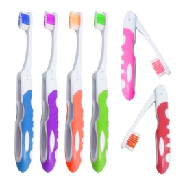 EHDWXVZM 6 Faltbare Zahnbürsten, Zahnreinigungswerkzeuge, Tragbare Weiche Borstenzähnepests, Geeignet Für Reisen, Camping Und Geschäftsreisen.