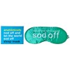 Anatomicals Silk Sleep Mask, Nod Off and Let The World Sod Off