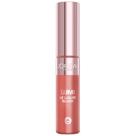 L'Oréal Paris Lumi Le Liquid Blush Glowy True Rose 630, Liquid Blush with a Fresh Shimmer Colour Shine, 10 ml