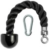 CampTeck U7223 Single Triceps Rope, One-Handed Triceps Rope Cable Attachment