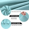 sourcing map High Back Dining Chair Covers, Stretch Removable Washable