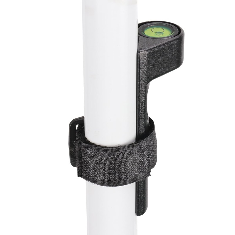 Fancyall 2pc Adjustable Grade Rod Level, Bubble Level for Aluminum