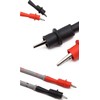 Vmingo - Punta Prueba Multimetro Kit Fina Electronica Cable Caiman