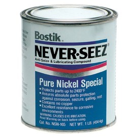 BOSTIK Pure Nickel Special Anti-Seize Flat Top - MFR : NSN-165 Container Size: 1 lbs