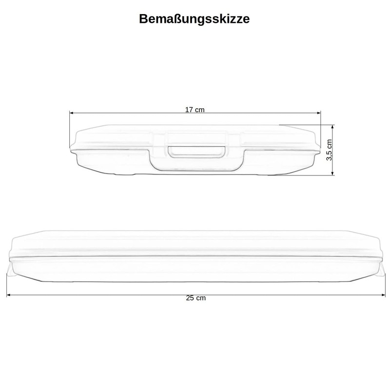 Set of 3 Food Storage Containers with Integrated Serving Plate,