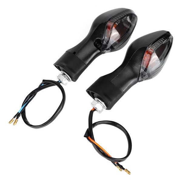 Turn Signal Light, 1 Pair Motorcycle Blinker Indicator Lamp, Front