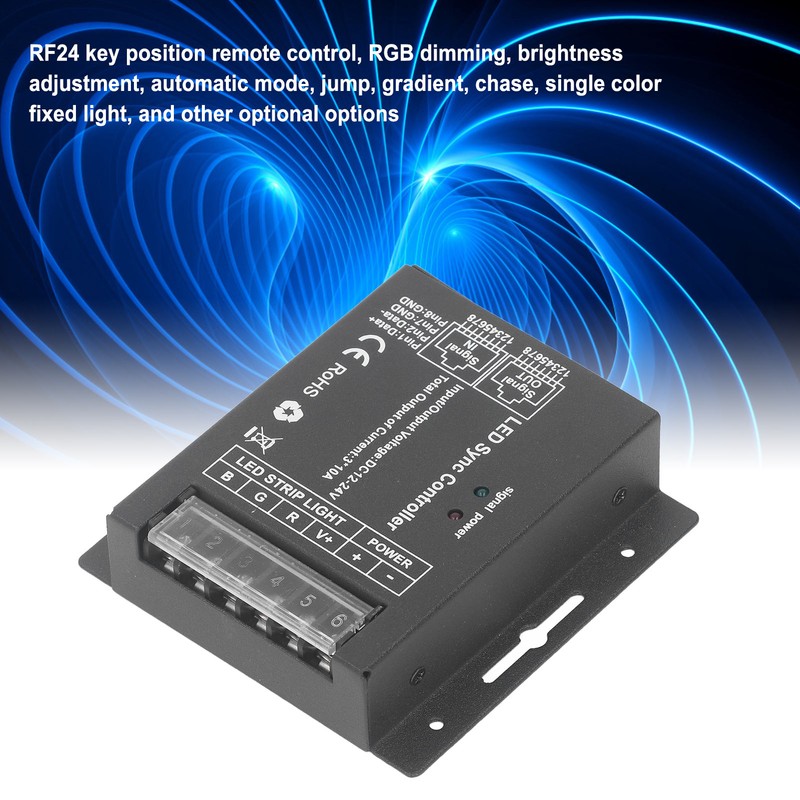 RGB Dimming Controller LED Dimming Module 24 Key Remote Control