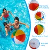 Golgner Pack of 4 Water Balls, Inflatable Colourful 30 cm