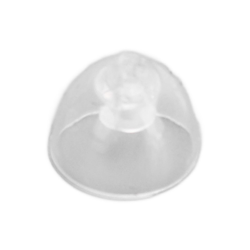 10pcs Sound Amplifier Closed Domes Single Layer Double Hole Silicone