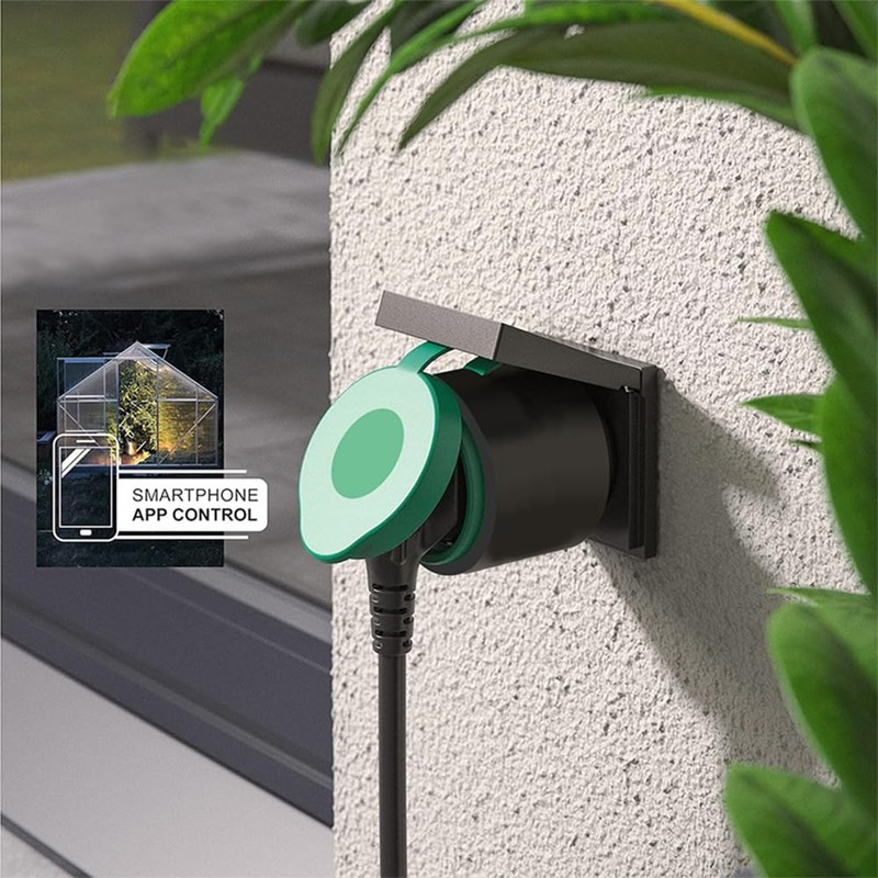 Offgridtec Smart Outdoor Socket WiFi with Smart Life or Tuya