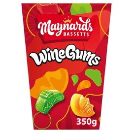 Maynards Wine Gums Carton 350g - Pack of 4