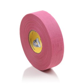Howies Hockey - Pink Hockey Tape 1 Pack - Cloth Stick Tape - Strong, Long-Lasting Adhesive for Stick Blade, Lacrosse, Baseball - 1 Inch x 24 Yards - Professional Quality