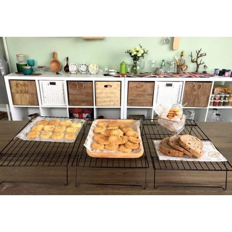 Aleissi Rejilla Enfriadora Tres Chariola Galletas Pastel Reposteria