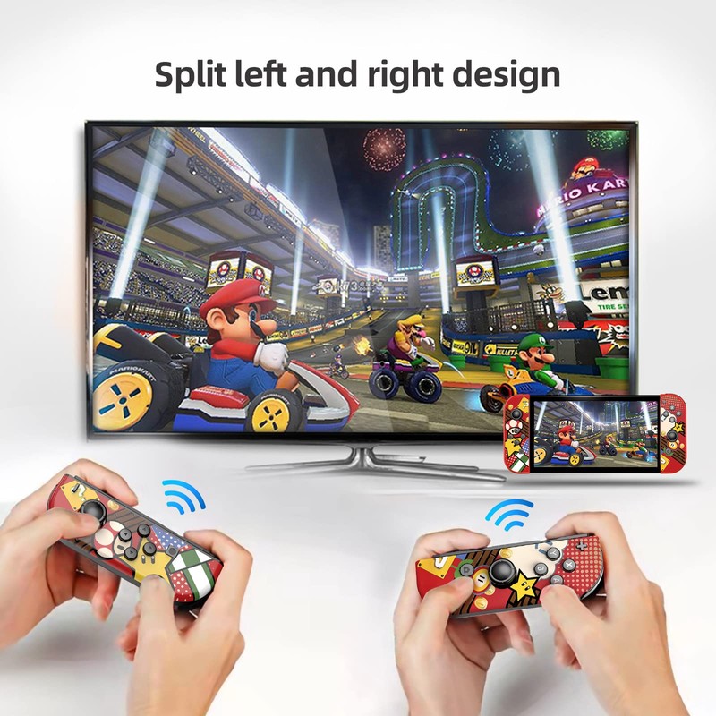 Neewon Wireless Controller Compatible with Switch OLED/Lite, Joypad Replacement for