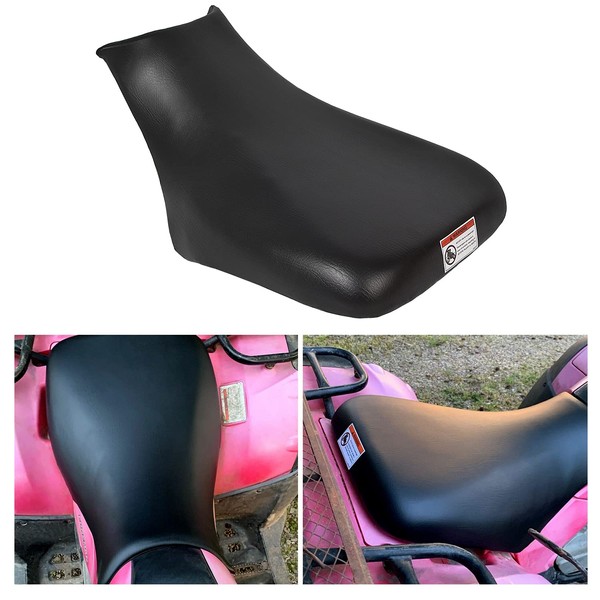 HECASA Complete Seat Replacement Compatible with 2005-2011 Honda Foreman 2005-2014 Foreman Rubicon 500 TRX 500 ATV Seat Black