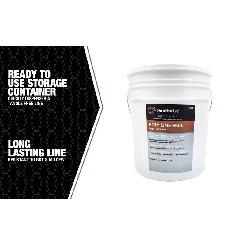 Southwire Tools & Equipment PL6500 210 lbs Tensile Strength Fishing